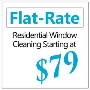window cleaning flat rate